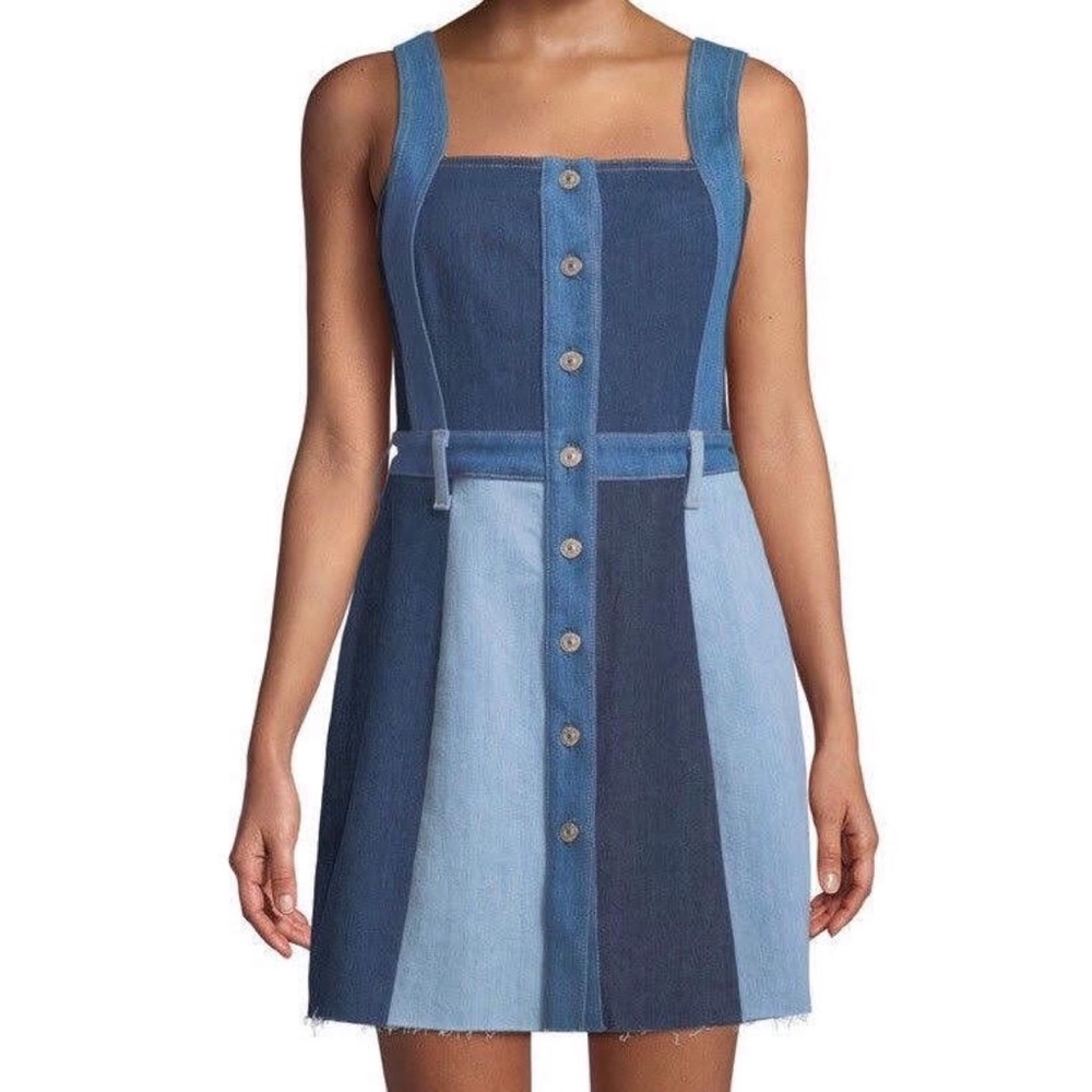 ❗️SOLD❗️ 7 FOR ALL MANKIND  DENIM DRESS -NWOT - Picture 4 of 6